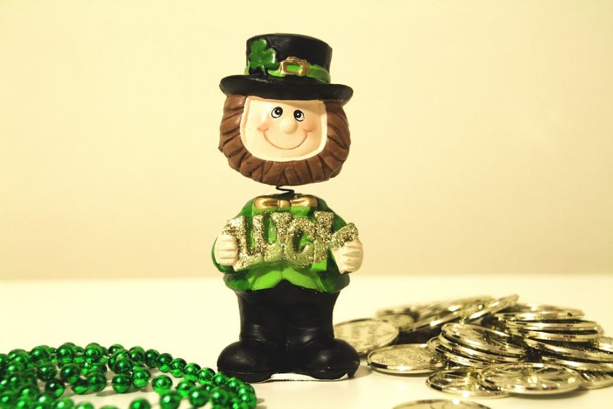 A handmade Leprechaun