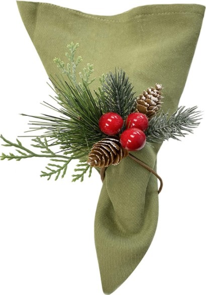 Pine Cone Napkin Tie