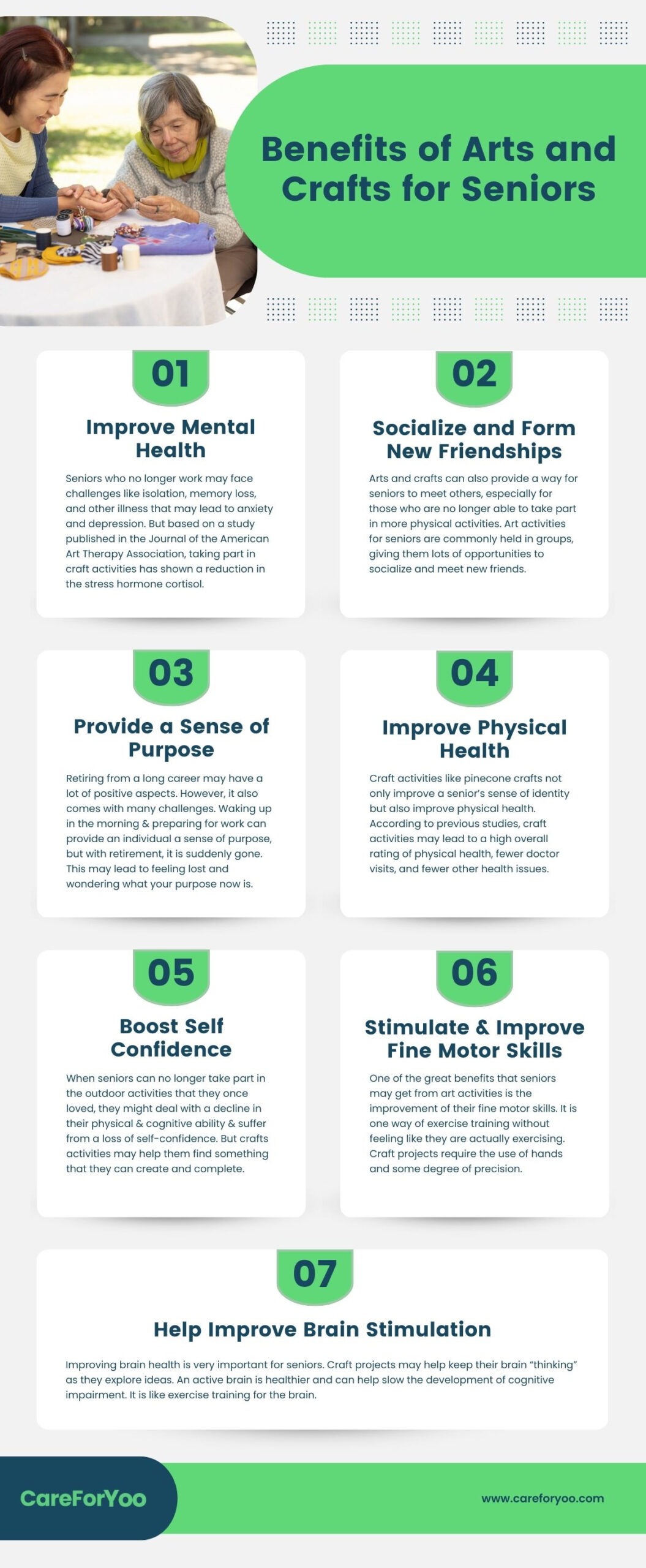 Benefits of Arts and Crafts for Seniors