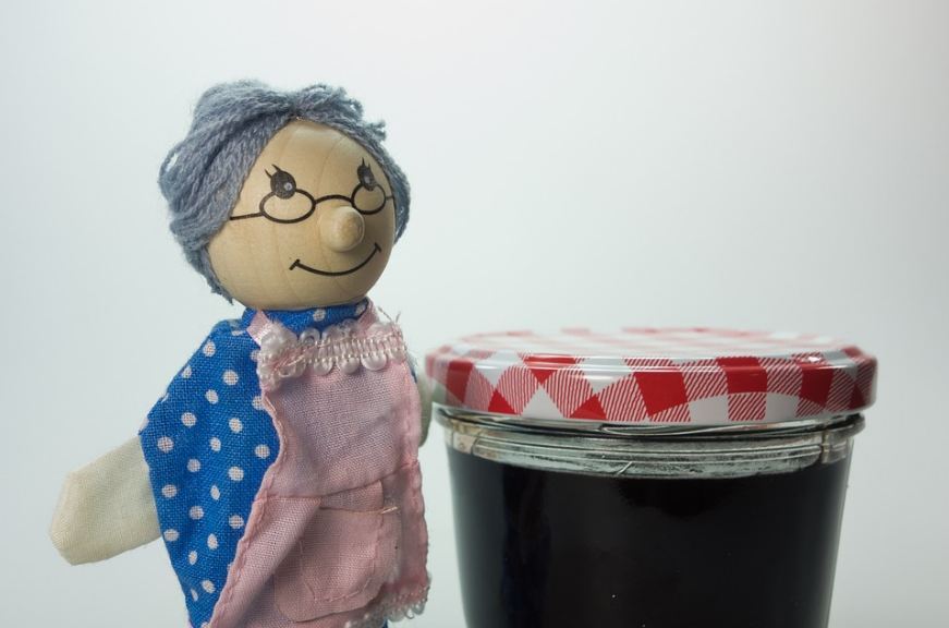 Image of a granny doll.