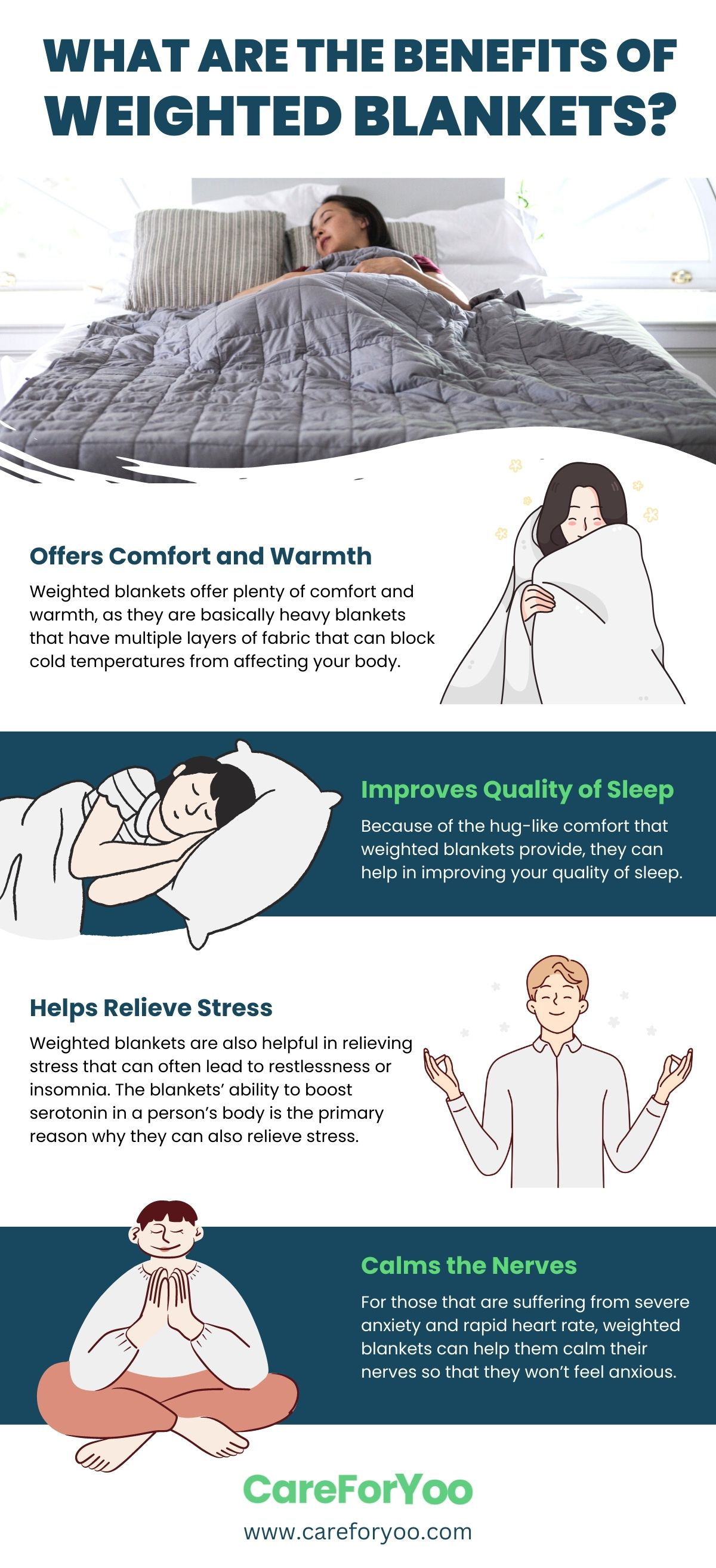 What are the Benefits of Weighted Blankets