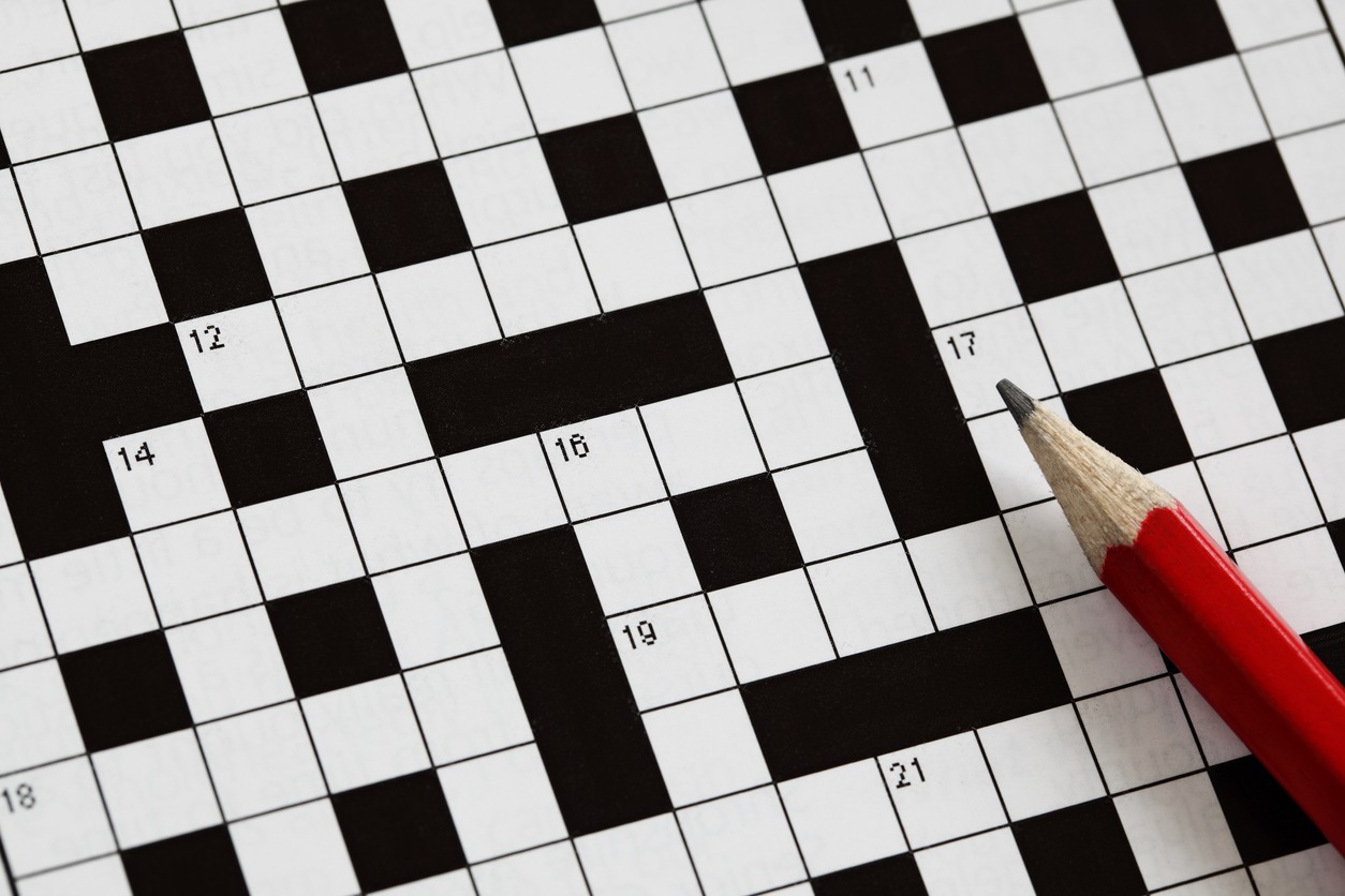 crossword puzzle