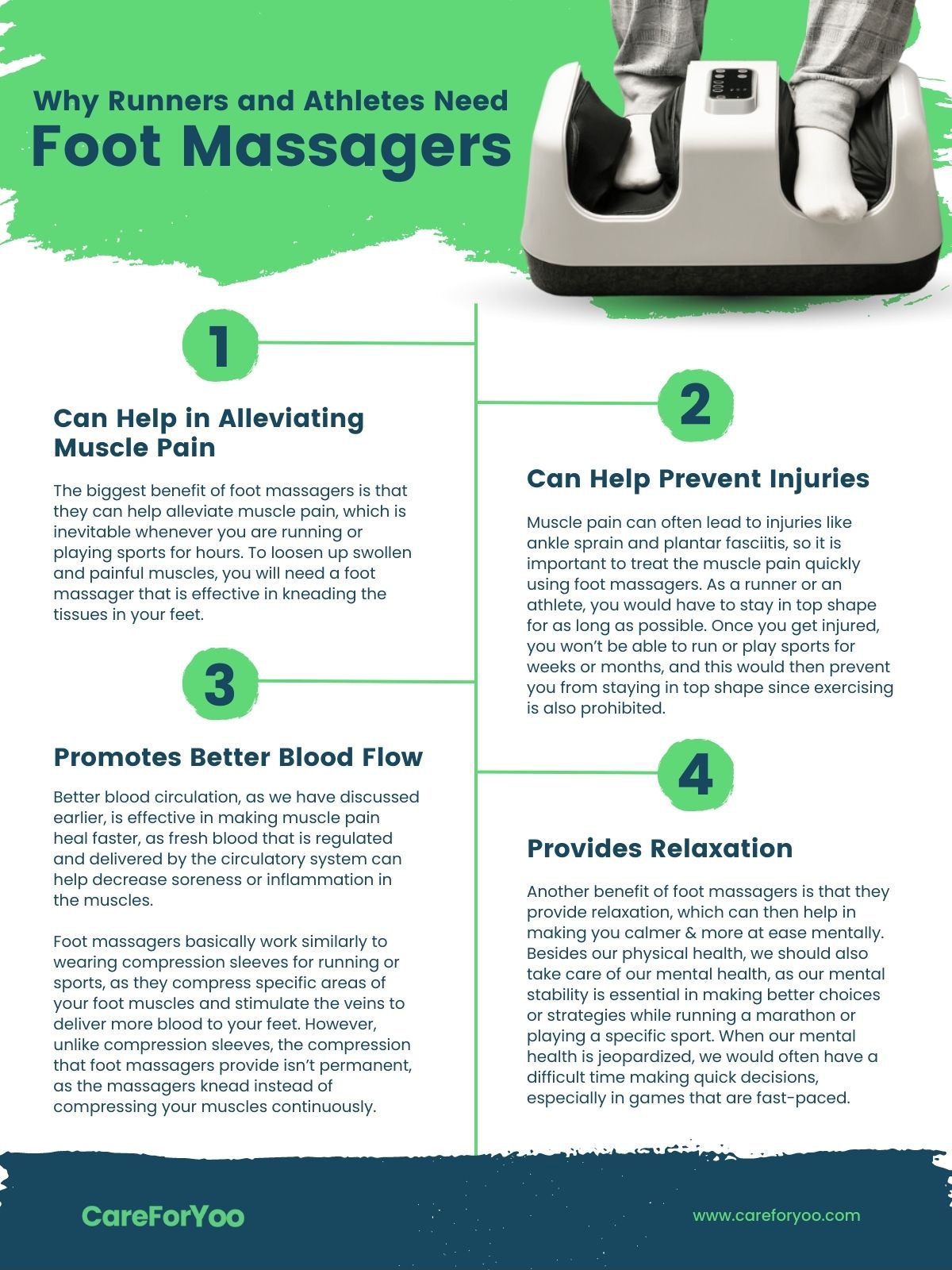 Why Runners and Athletes Need Foot Massagers