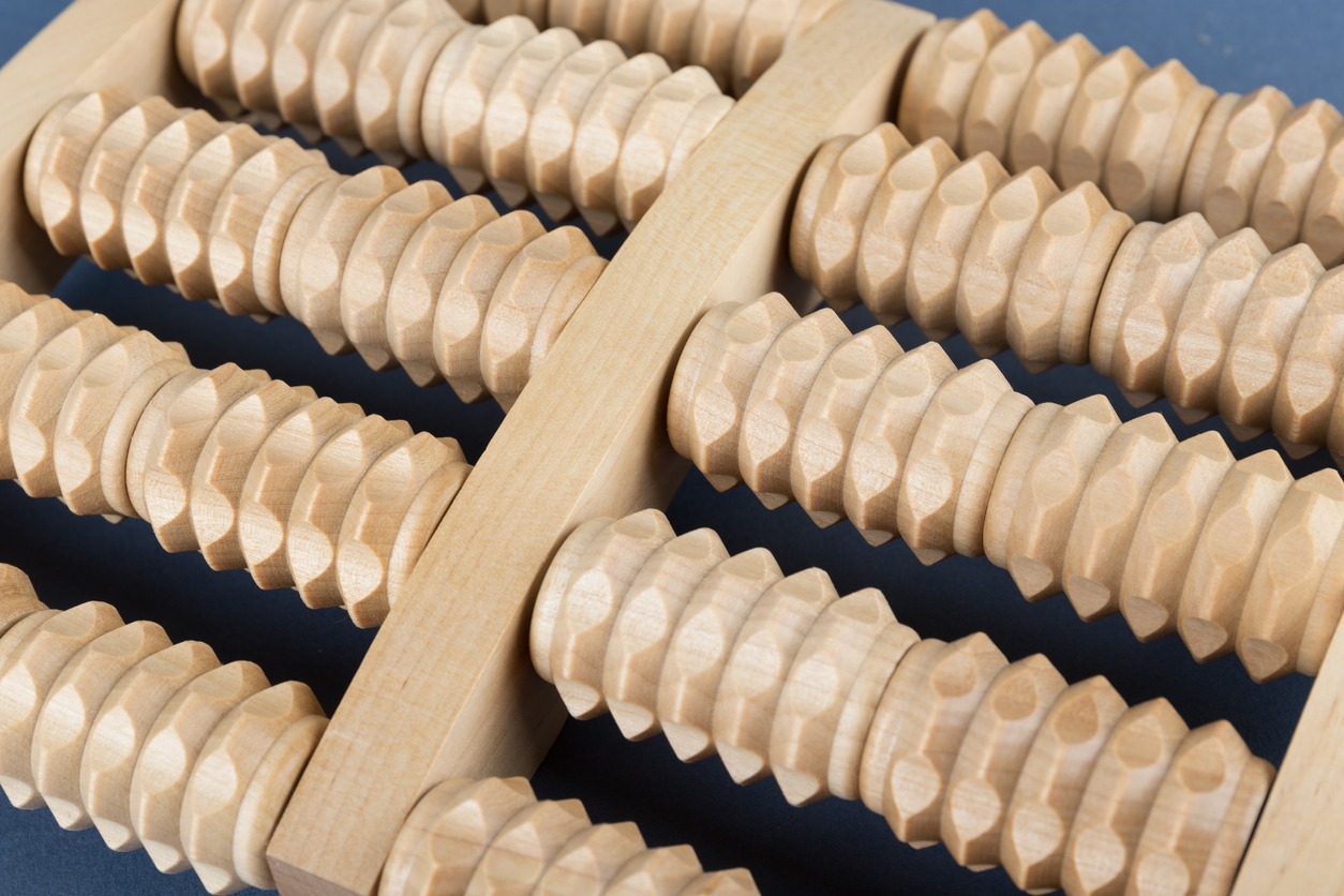 rolling pins on massagers