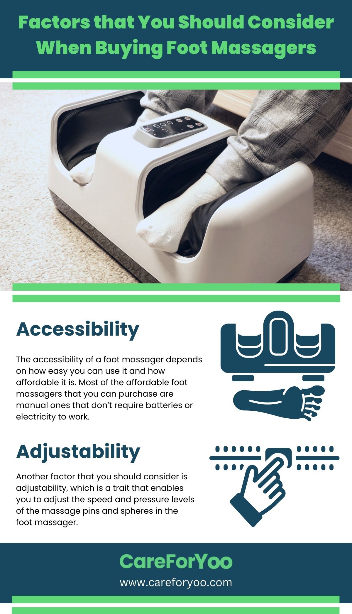 Factors that You Should Consider When Buying Foot Massagers