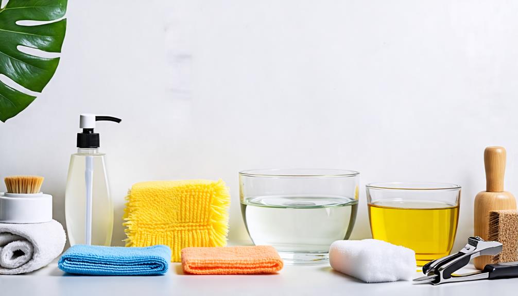 essential cleaning supplies required