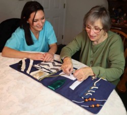 Memory Aid Fidget Blanket