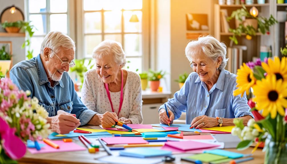 creative card crafting activities