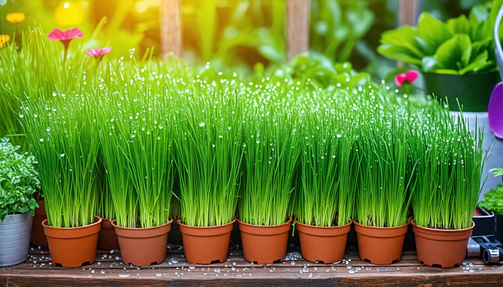 cultivating nutrient rich wheatgrass