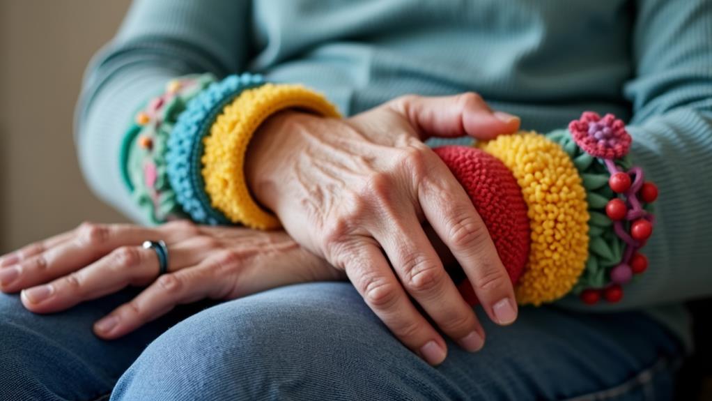 fidget sleeves provide sensory stimulation