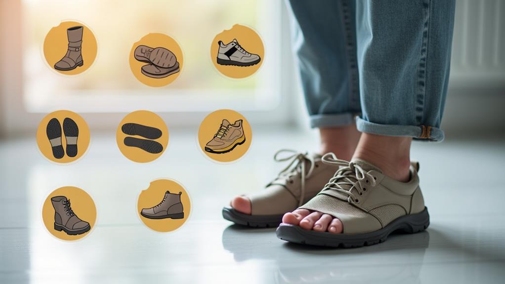 comfortable and practical shoes