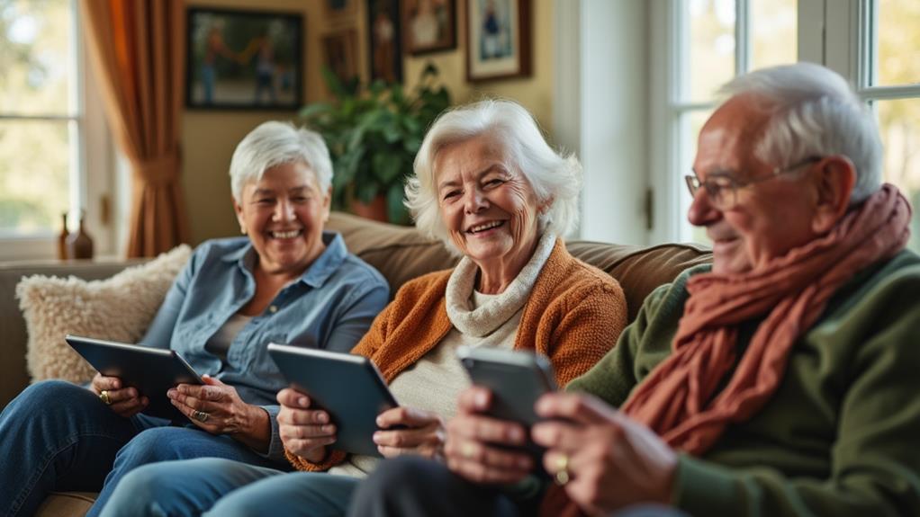tech enhanced senior socialization