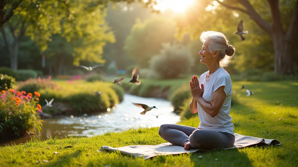 lower anxiety and tension