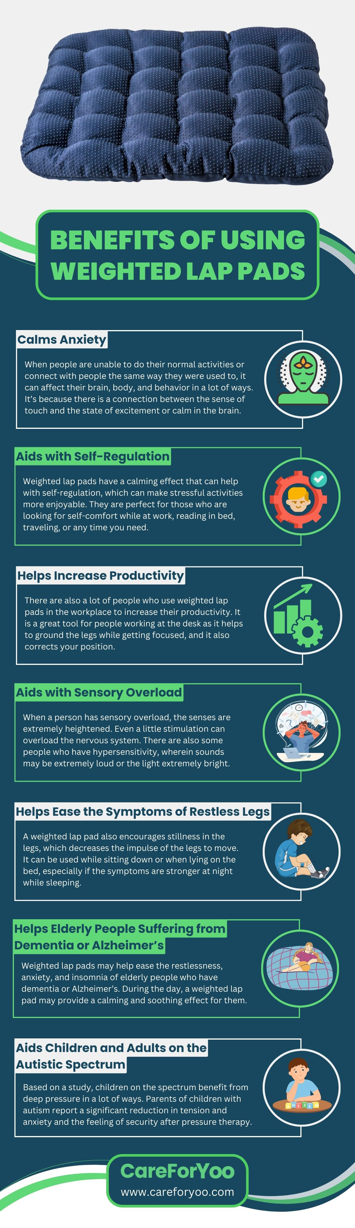 Benefits of Using Weighted Lap Pads