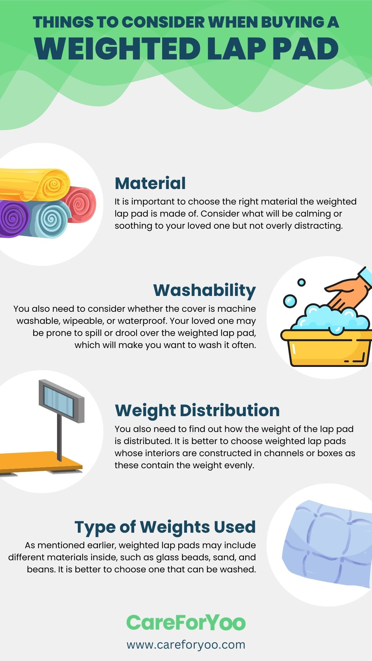 Things to Consider When Buying a Weighted Lap Pad