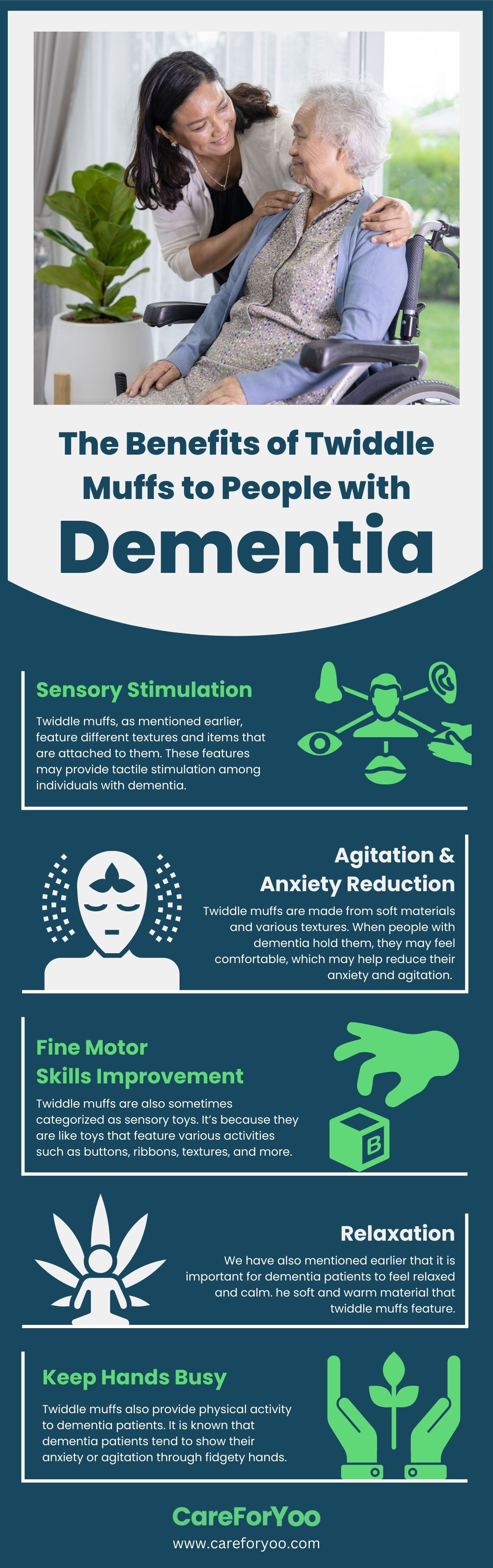 The Benefits of Twiddle Muffs to People with Dementia