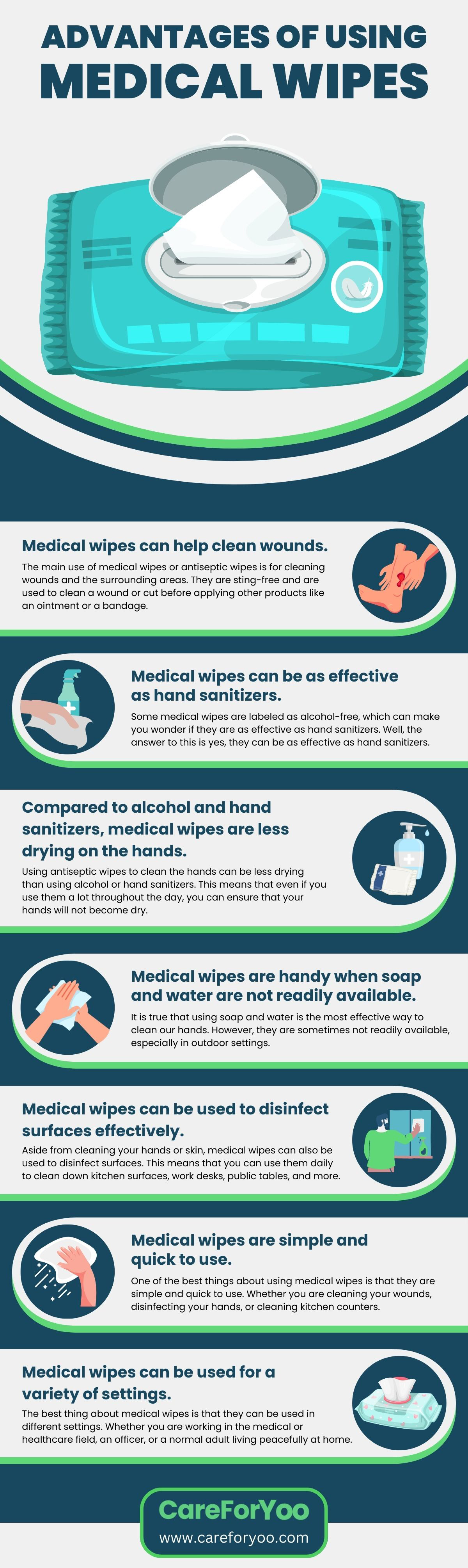 Advantages of Using Medical Wipes