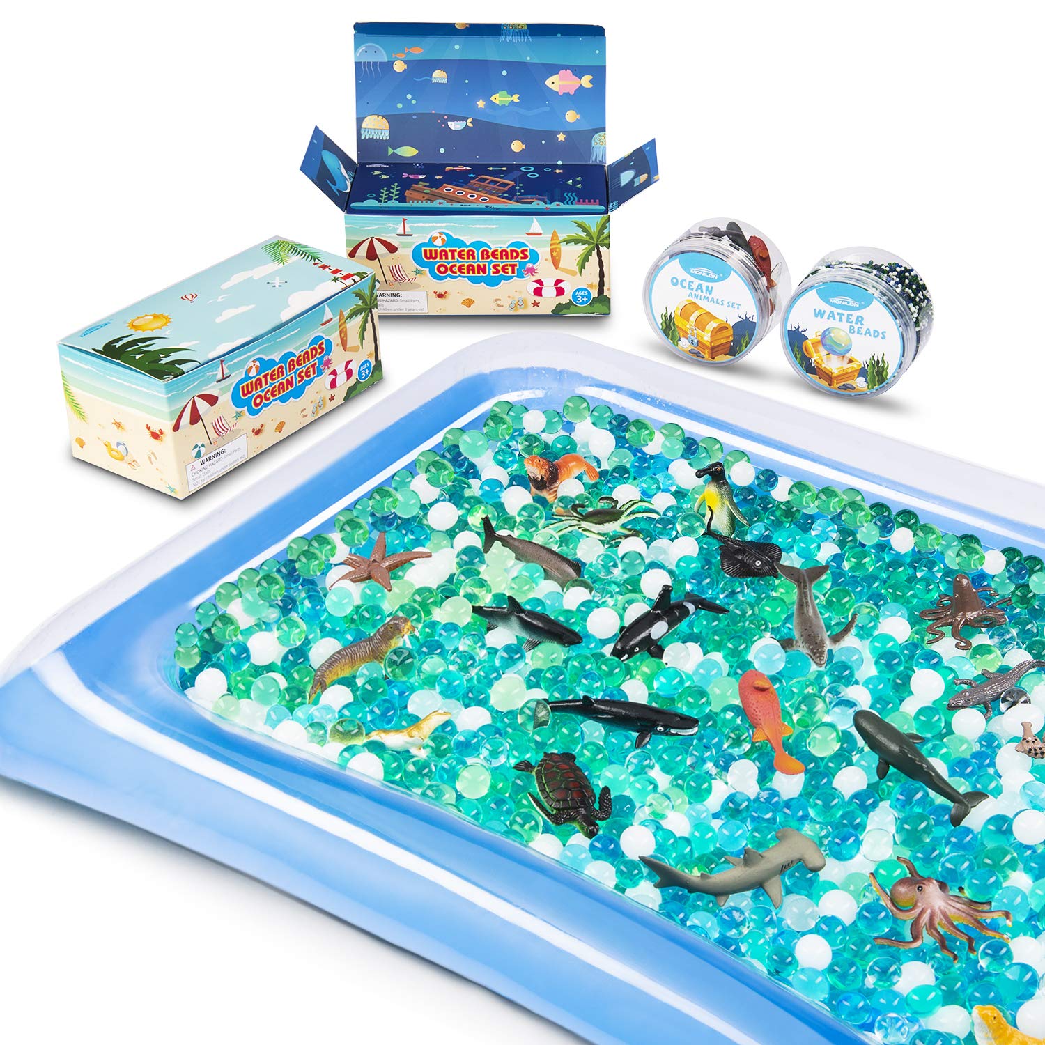 inflatable aquarium gel pad with fish