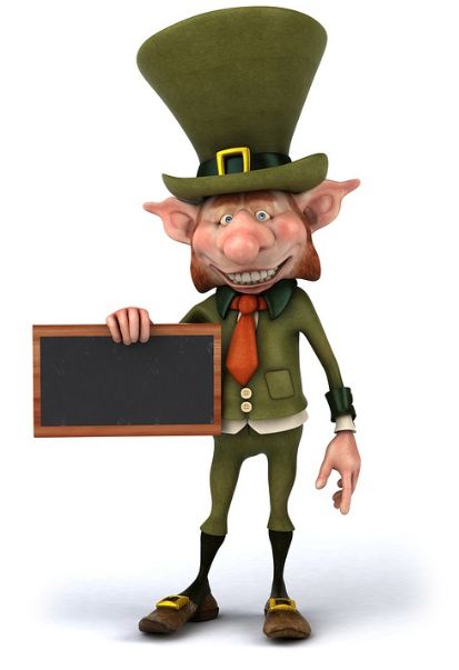 An old Leprechaun with minor details