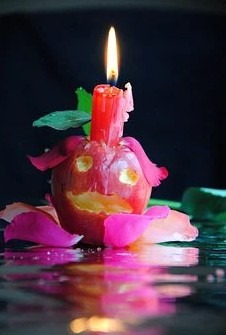 Apple Candle Craft
