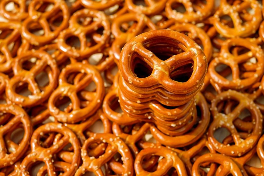 Image of delicious pretzels.