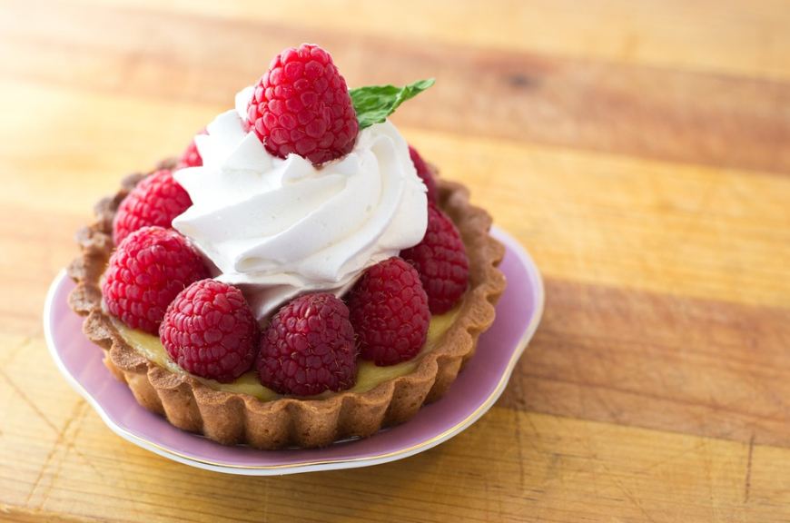 Whipped Cream is an ideal topping for desserts.