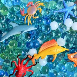 AINOLWAY-Water-Beads-Sea-Animals-Tactile-Sensory-Experience-Kit