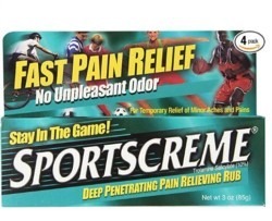 Sportscreme Topical Analgesic, Deep Penetrating Pain Relieving Rub