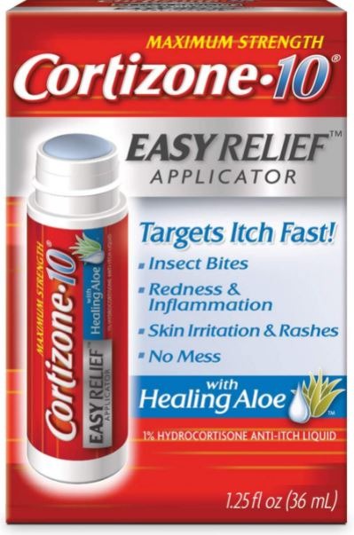 Cortizone Itch Relief Applicator. 