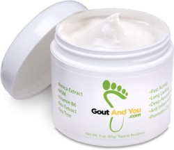 GoutAndYou Gout relief cream