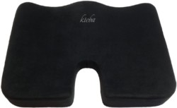 Kieba Coccyx Seat Cushion, Large Orthopedic Tailbone Pillow. Ultra Premium 100% Memory Foam Seat Cushion
