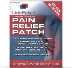Lidopatch Topical Lidocaine Patches