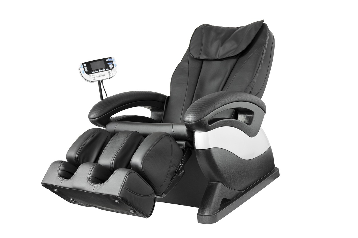 S-shape massage chair