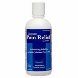 Topricin Pain Relief Therapy Cream (8 oz) Fast Acting Pain Relieving Rub