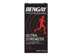 Ultra Strength Bengay Pain Relief Cream, Topical Analgesic for Minor Arthritis