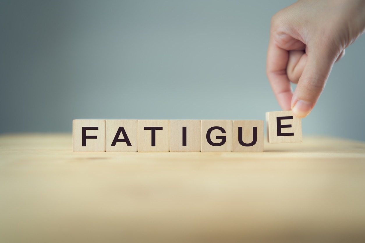 fatigue spelled out