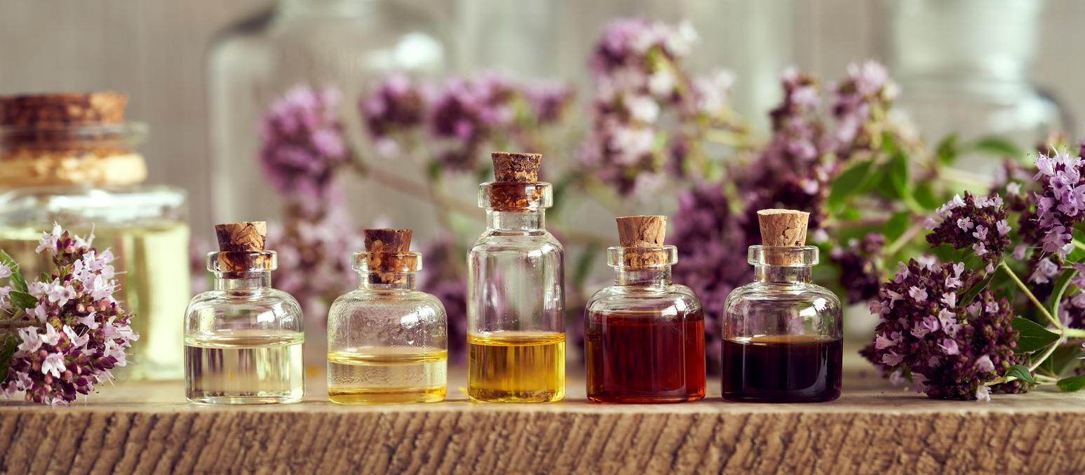different essential oils