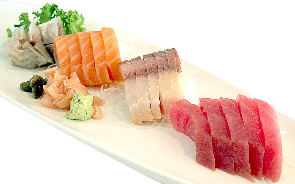 tuna-and-salmon-prepared-as-sushi