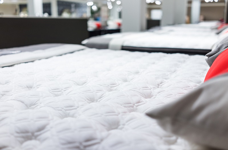 a comfy-looking pillowtop mattress
