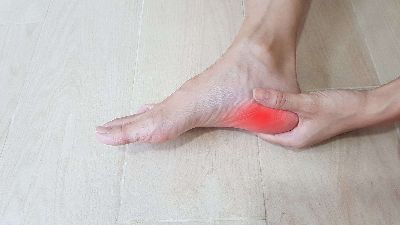 foot with painful heel